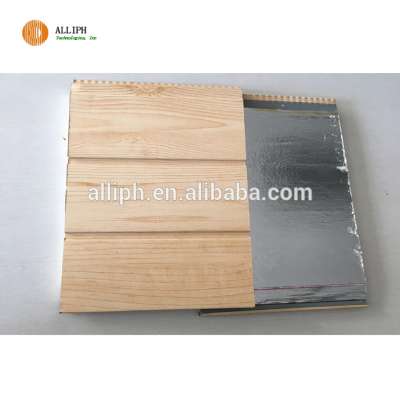 Alliph double groove texture house prefabricated sandwich panel price with high quality