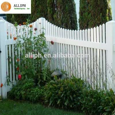 ASTM standard Plastic pvc picket fence